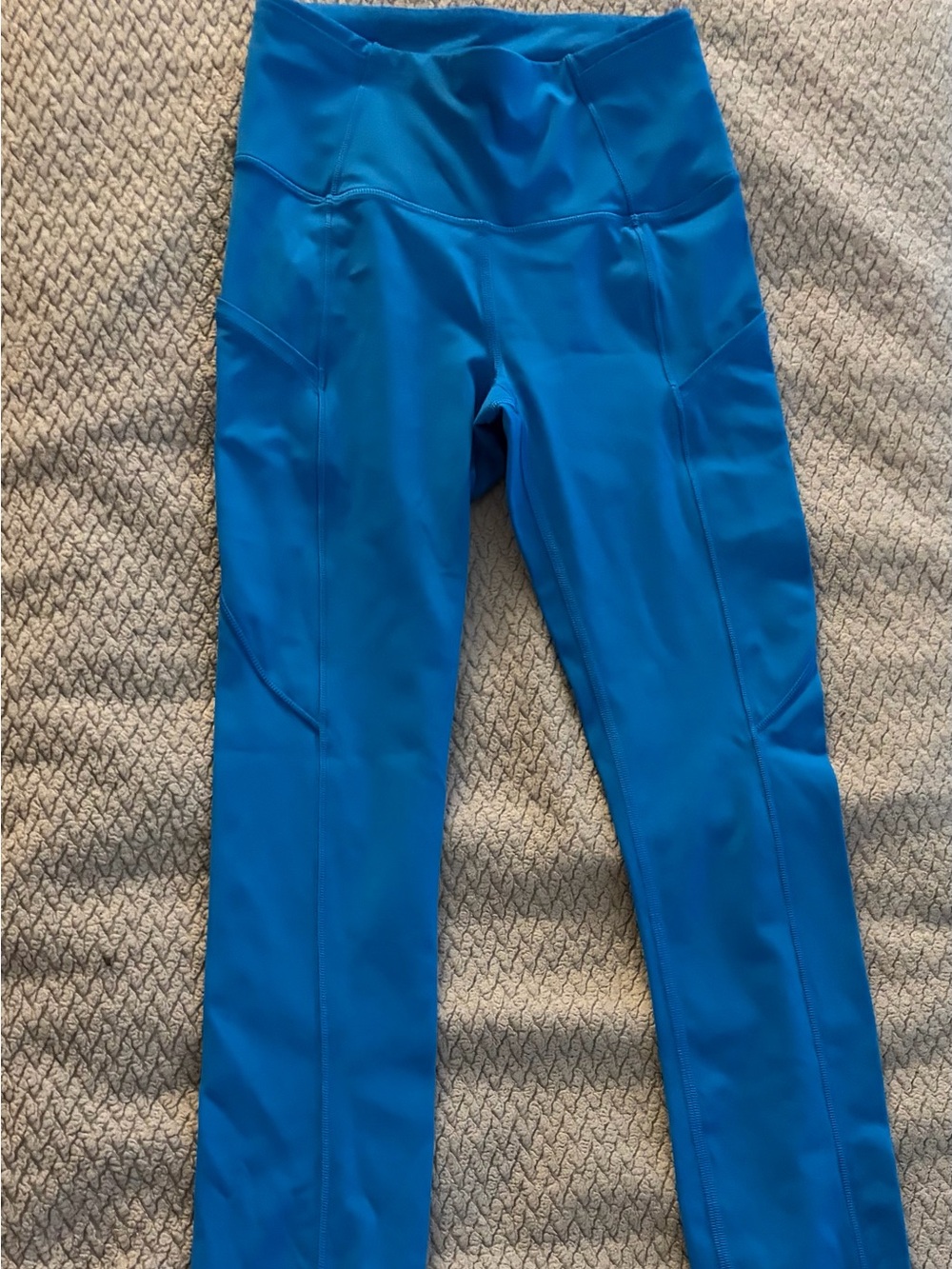 lululemon athletica Electric Blue Performance Leggings